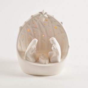 AFF-LST-25 PRESEPE IN PORCELLANA C_LUCI 11x8,5x14 cm 15,90 euro 2